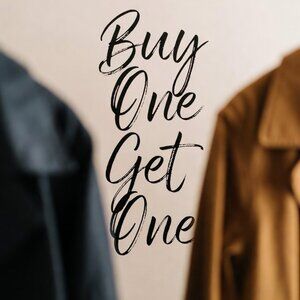 Valentine BOGO Deal: Black Hoodie & Black Jacket